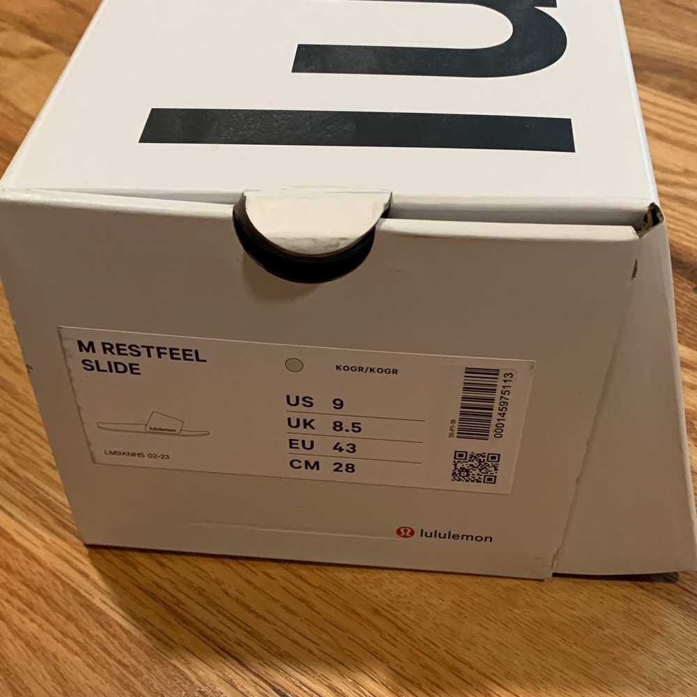 NWT lululemon athletica Kohlrabi Green Slide Sandals Size 9/Women 10.5 - Picture 4 of 5